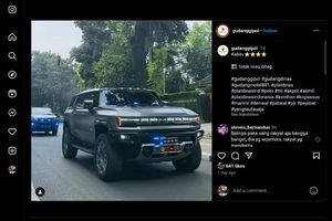 Unggahan Viral Kendaraan Dinas Disinyalir Kepala BIN Pakai Hummer EV