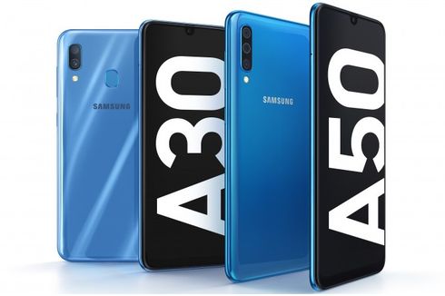 Galaxy A30 dan Galaxy A50, Ponsel Menengah dengan Baterai Premium