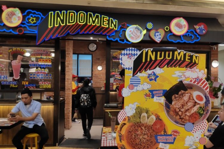 Restoran Indomen di Mal Kota Kasablanka, Jakarta.