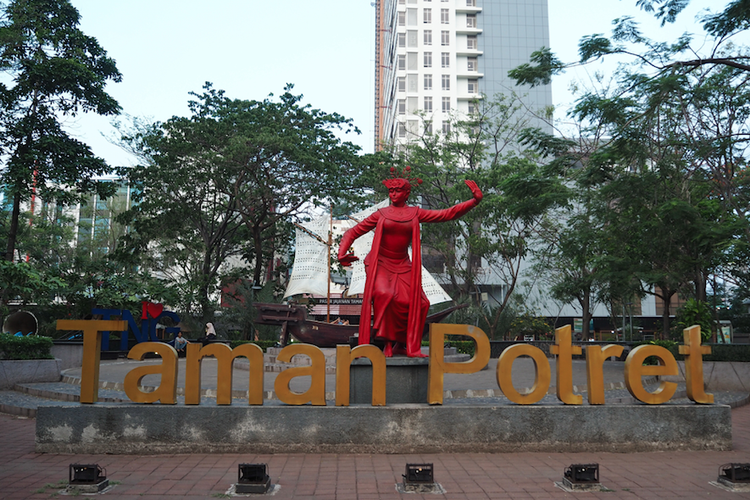 Taman Potret, salah satu tempat wisata Tangerang untuk keluarga.