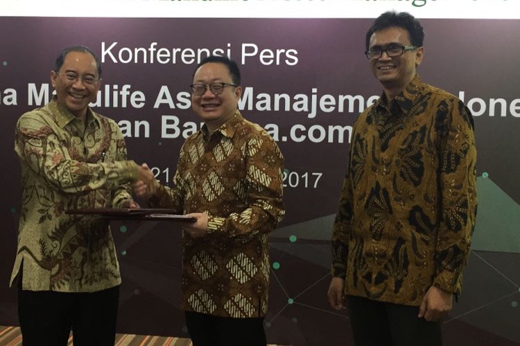 Konferensi Pers Kerjasama Manulife Aset Manajemen Indonesia dengan Bareksa