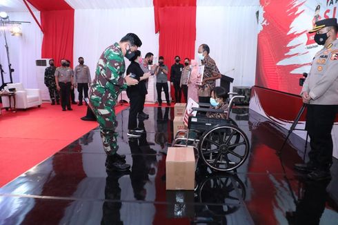 Panglima TNI, Kapolri, dan Ketua DPR Hadiri Bakti Sosial Alumni Akabri 1996 di Tangerang