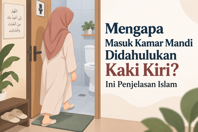 Mengapa Masuk Kamar Mandi Didahulukan Kaki Kiri? Ini Penjelasan Islam