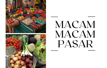 Ilustrasi macam-macam pasar