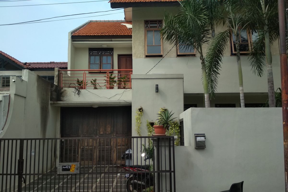 Kondisi Terbaru Rumah Laude M. Syarif di Jalan Kalibata Selatan, Jakarta Selatan