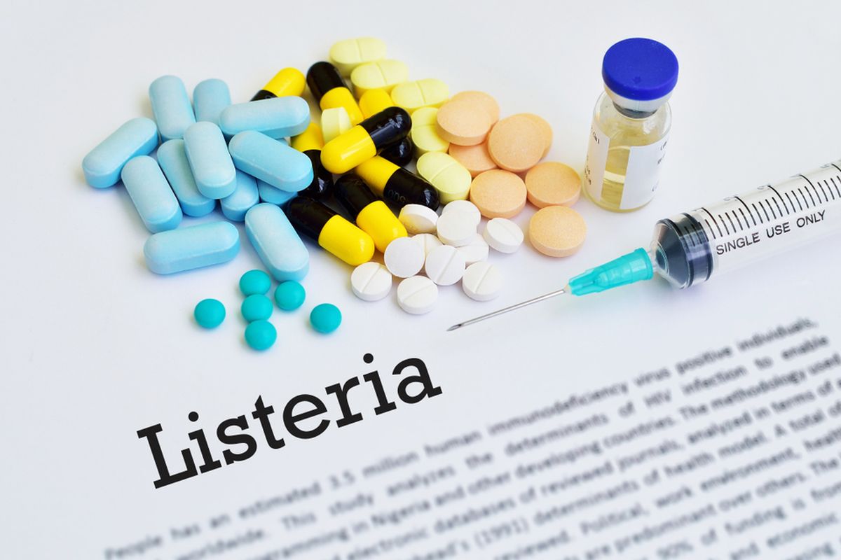 Ilustrasi listeria, listeriosis