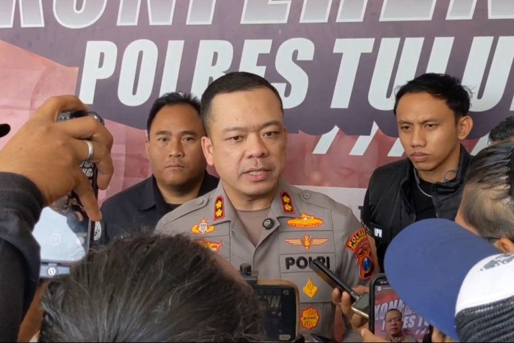 Kapolres Tulungagung Jawa Timur menyampaikan bahwa seorang provokator kericuhan ditangkap Polisi, Kamis (04/09/2025).