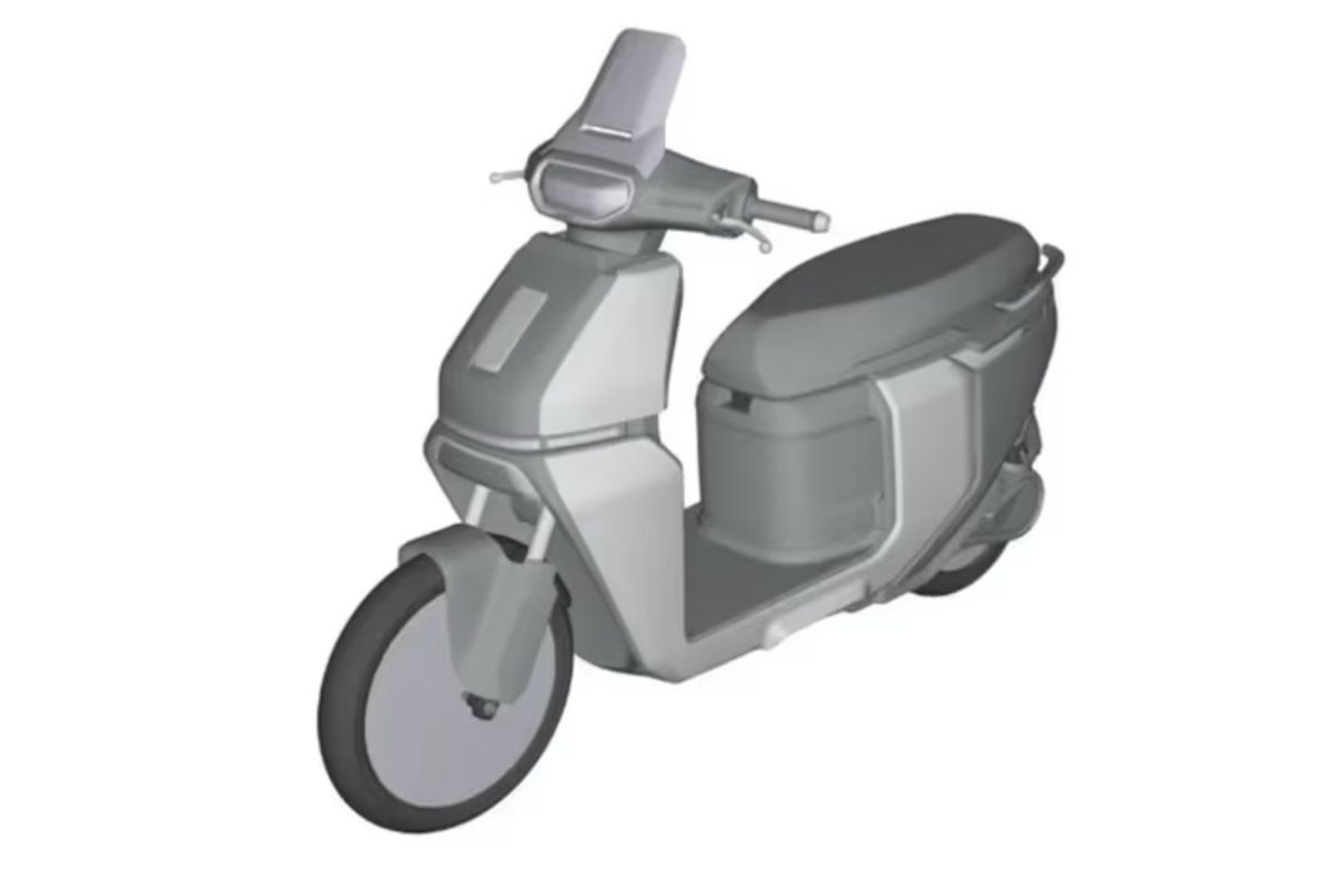 Gambar paten skuter baru TVS
