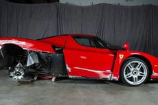 Ferrari Enzo Bekas Tabrakan Dijual Rp 4,58 Miliar