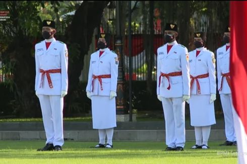 Ini Formasi Tim Indonesia Tangguh, Paskibraka Upacara Peringatan Kemerdekaan RI di Istana 