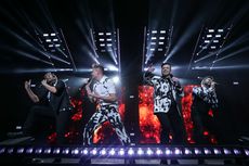 BERITA FOTO: Momen Westlife Hibur Penonton di Jakarta