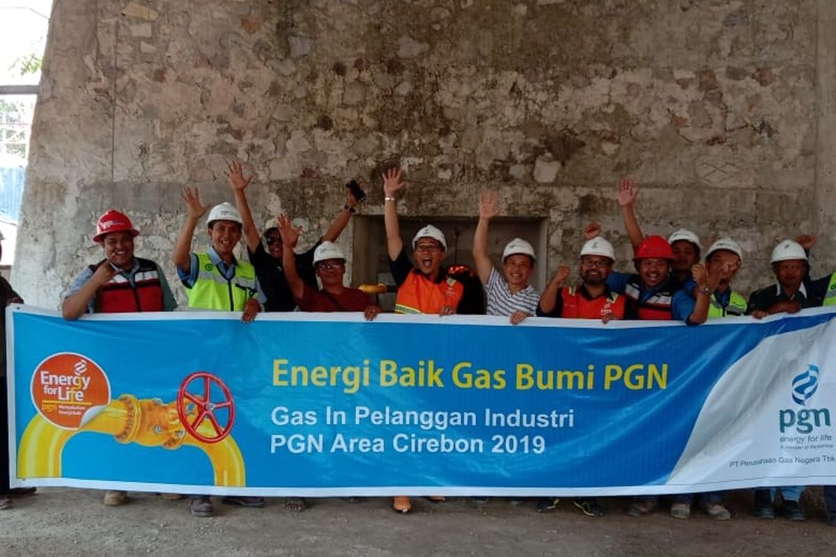 PGN melakukan pengaliran gas (gas in) ke CV Salsabila di Majalengka, Cirebon, Jawa Barat setelah menandatatangani Perjanjian Jual Beli Gas (PJBG) dengan volume pemakaian gas bumi 114.000 - 132.000 meter kubik per bulan dengan jangka waktu selama 4 tahun.  