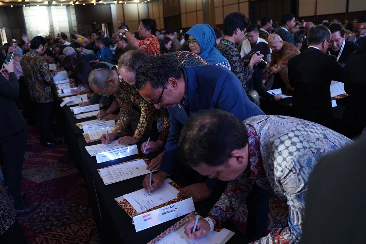 Importir dari 20 Negara Teken Kerja sama di TEI, Nilai Transaksi 15,32 Miliar Dollar AS