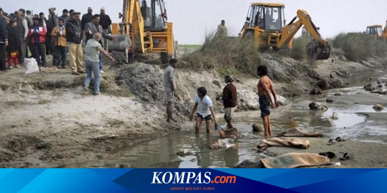 Tak Punya Biaya Kremasi Warga Miskin India Hanyutkan Jenazah Di Sungai Gangga