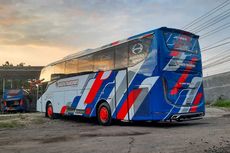 PO Nagita Transport Luncurkan Bus Baru, Pakai Livery Baru