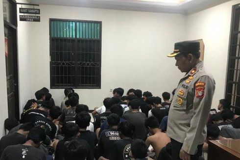 Polisi Tangkap 72 Remaja di Kota Tangerang yang Diduga Berencana Tawuran Usai Pesta Miras