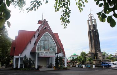 Gereja Sentrum Manado, salah satu gereja tertua di Indonesia