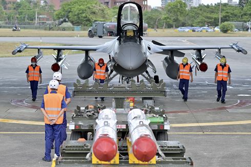 Taiwan Pamer F-16V, Jet Tempurnya yang Paling Canggih Dilengkapi Rudal