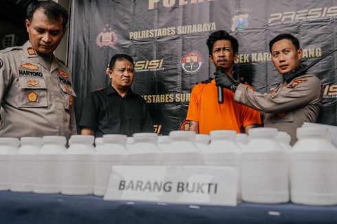 Dua Pengedar di Surabaya Simpan 41.000 Pil Koplo, Diduga Dikendalikan dari Lapas