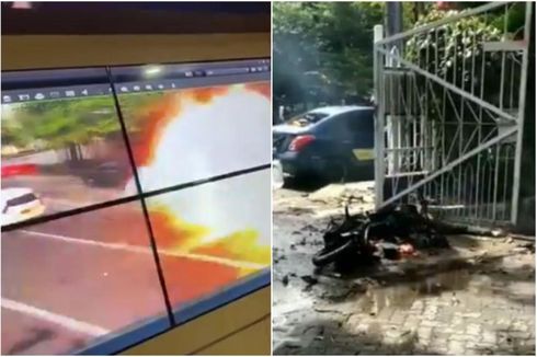 Bom Bunuh Diri di Katedral Makassar, Polri: 2 Pelaku Gunakan Sepeda Motor Matic