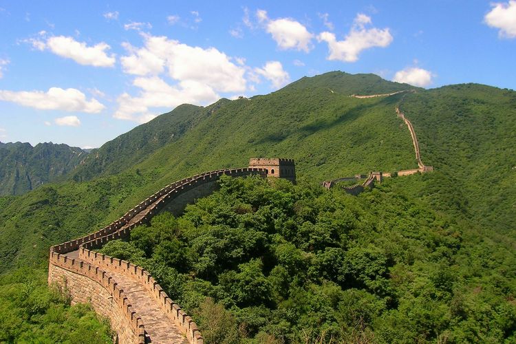 Ilustrasi Tembok Besar China.