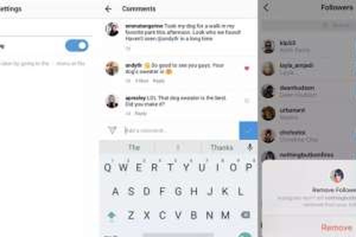 Instagram bisa tutup kolom komentar