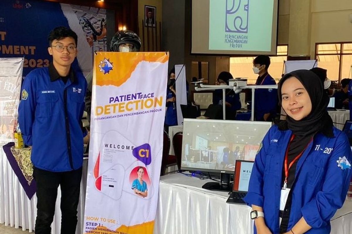 Patient Facial Detector yang sedang dikembangkan mahasiswa Universitas Muhammadiyah Malang (UMM).