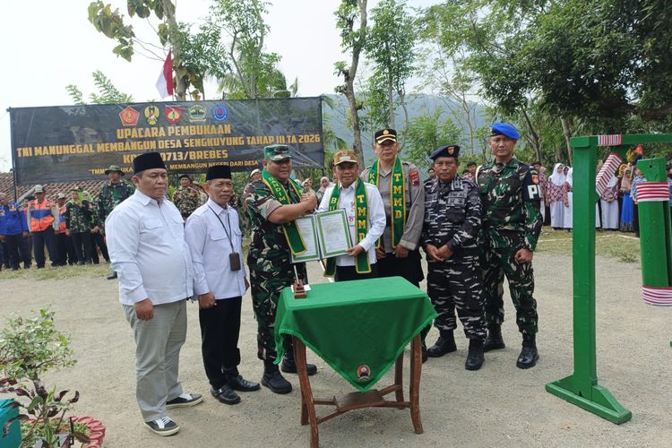 TMMD Sengkuyung III 2026 Resmi Dimulai, TNI dan Pemkab Brebes Percepat Pembangunan Desa
