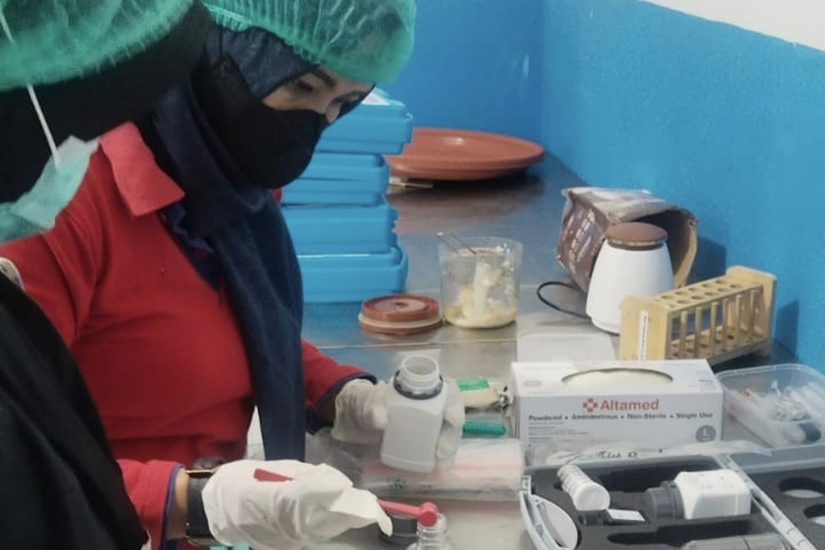 MBG Aktif Lagi, Polisi Uji Food Safety untuk Menjamin Mutu Makanan di Pamekasan