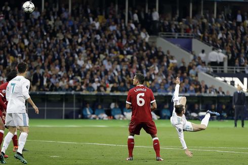 Ikut Galang Dana bagi Tim Medis, Bale Ulangi Gol Salto Lawan Liverpool