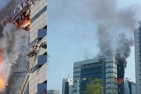 Kantor Terbakar, Layanan Samsung Sempat Tumbang