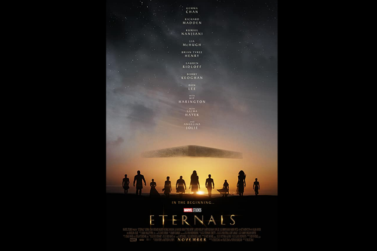 Film garapan sutradara Chloé Zhao, Eternals (2021), dijadwalkan rilis pada 5 November mendatang.