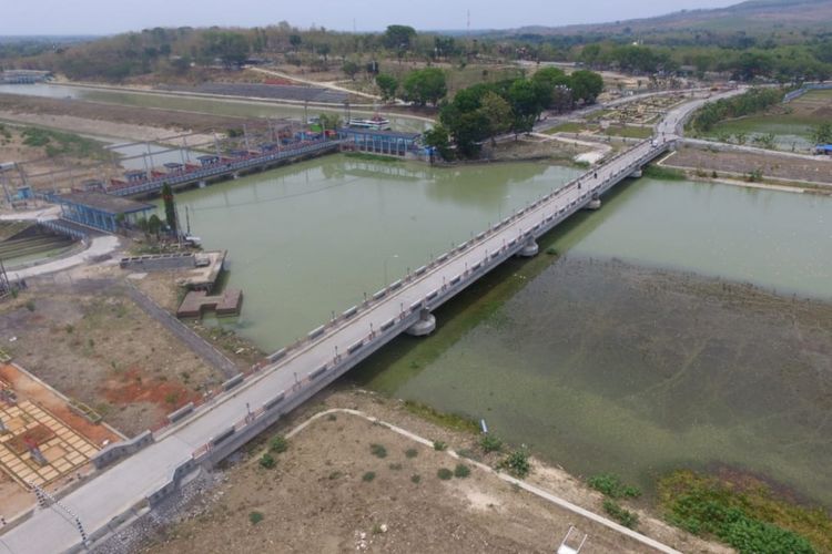 Daerah Irigasi (DI) dalam sistem Waduk Kedungombo di Kabupaten Grobogan, Jawa Tengah.