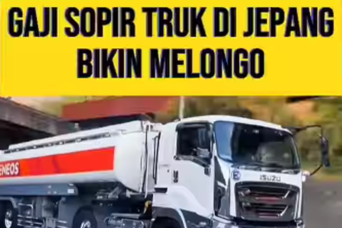 Gaji sopir truk di Jepang bikin melongo