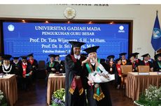 Prof Tata Tunggu Istri 10 Tahun agar Dikukuhkan Jadi Guru Besar Bersama