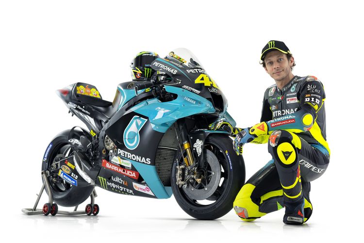 Valentino Rossi resmi berseragam Petronas Yamaha Sepang Racing Team