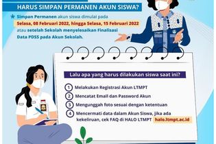 Cara Bikin Akun LTMPT dan Kapan Harus Simpan Akun Permanen