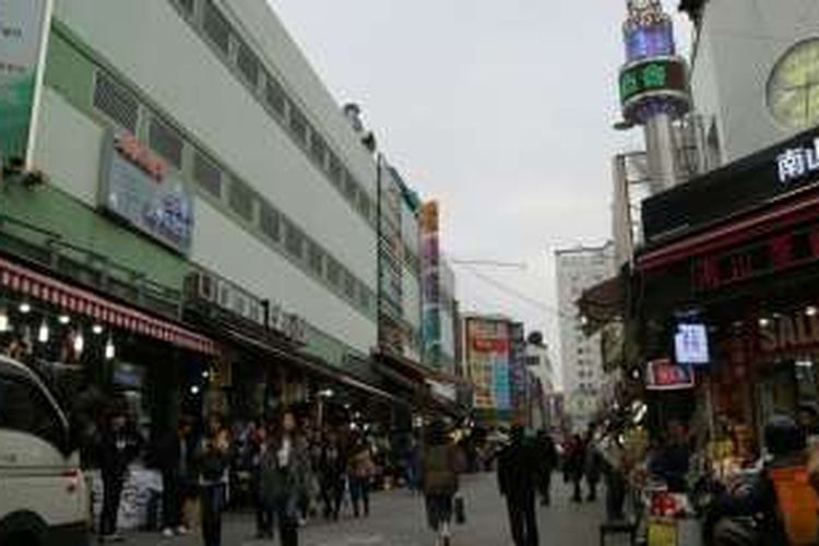Pasar Namdaemun, Seoul, Korea Selatan