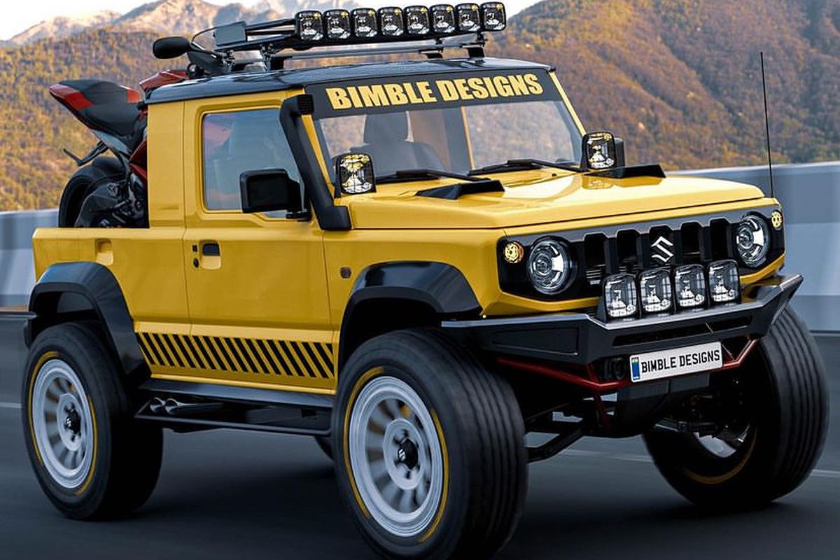 Modifikasi digital Suzuki Jimny