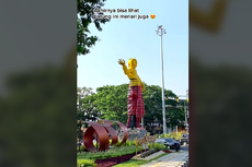 Viral, Video Patung Penari di Semarang Bisa Bergerak Betulan, Patung Apa Sebenarnya?