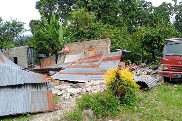 Dampak Gempa Palu M 6,7 di Sigi: Rumah Rusak hingga Jalan Tertutup Longsor