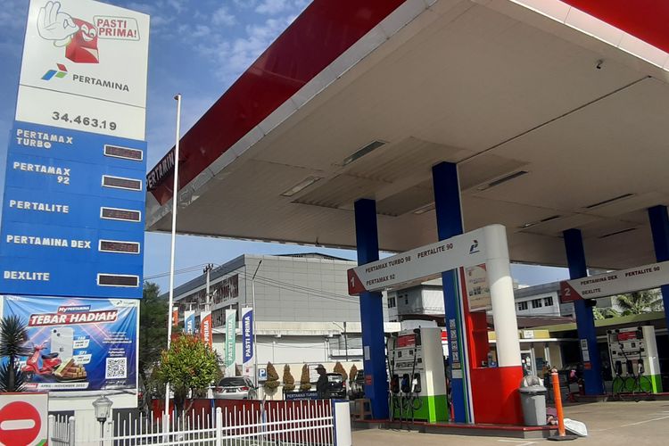 Harga BBM hari ini di SPBU Pertamina