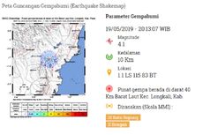 Gempa Hari Ini: Lindu Kerak Dangkal Guncang Kalimantan Timur