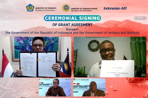 Indonesia Beri Hibah Kemanusiaan ke Antigua dan Barbuda