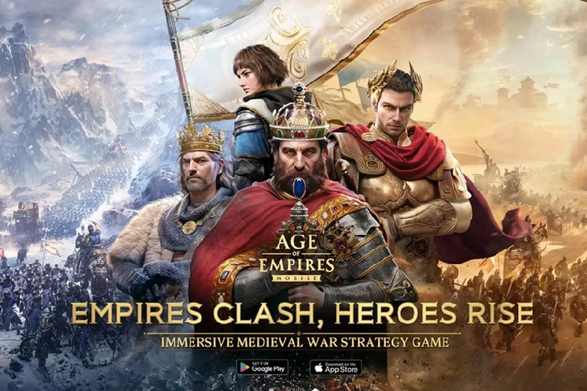 Age of Empires Mobile resmi meluncur di platform iOS dan Android.