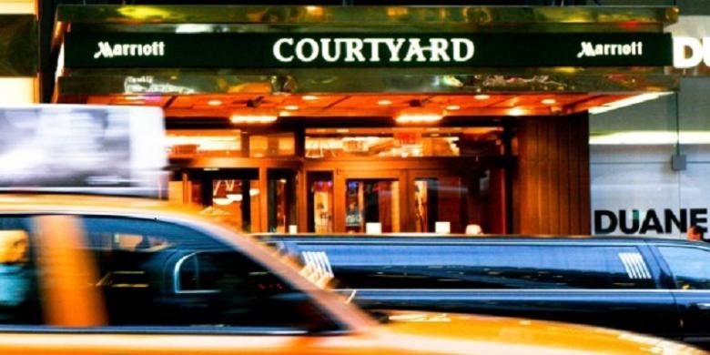 Courtyard Marriott Hotel, New York.