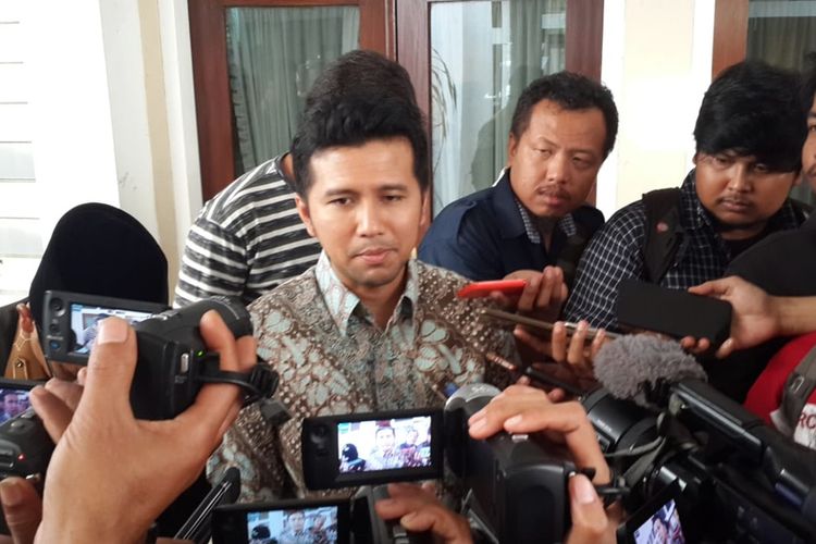 Wakil Gubernur Jawa Timur, Emil Elestianto Dardak saat menghadiri Sosialisasi Millenial Job Center (MJC) di Bakorwil Kota Malang, Senin (02/12/2019).