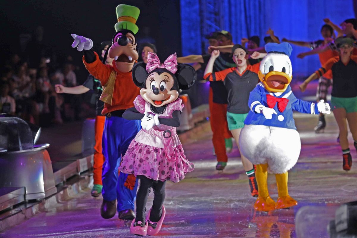 Pertunjukkan Disney on Ice di ICE, BSD, Rabu (24/4/2019)
