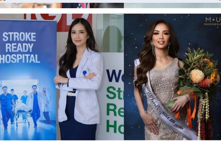 Sosok dr Maria, Alumnus FK Undip yang Masuk Top 6 Miss Universe Indonesia 2024