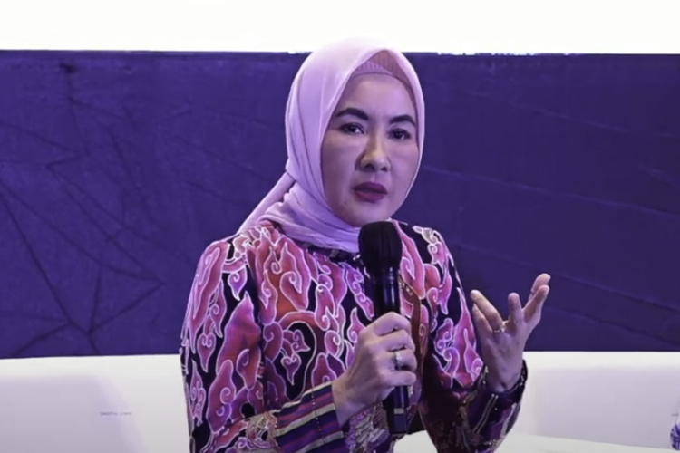Direktur Utama Pertamina Nicke Widyawati dalam Media Briefing Capaian Kinerja 2022 yang disiarkan YouTube Pertamina, Selasa (6/6/2023).